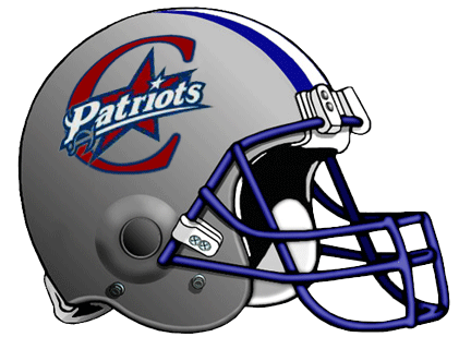 Charleswood Patriots helmet