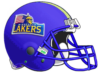 Minnesota Lakers helmet